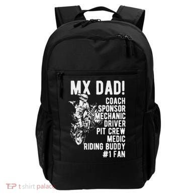 Mx Dad Moto Cross Dad Backpack