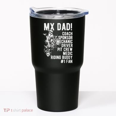 Mx Dad Moto Cross Dad Tumbler