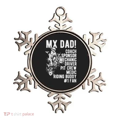 Mx Dad Moto Cross Dad Ornament