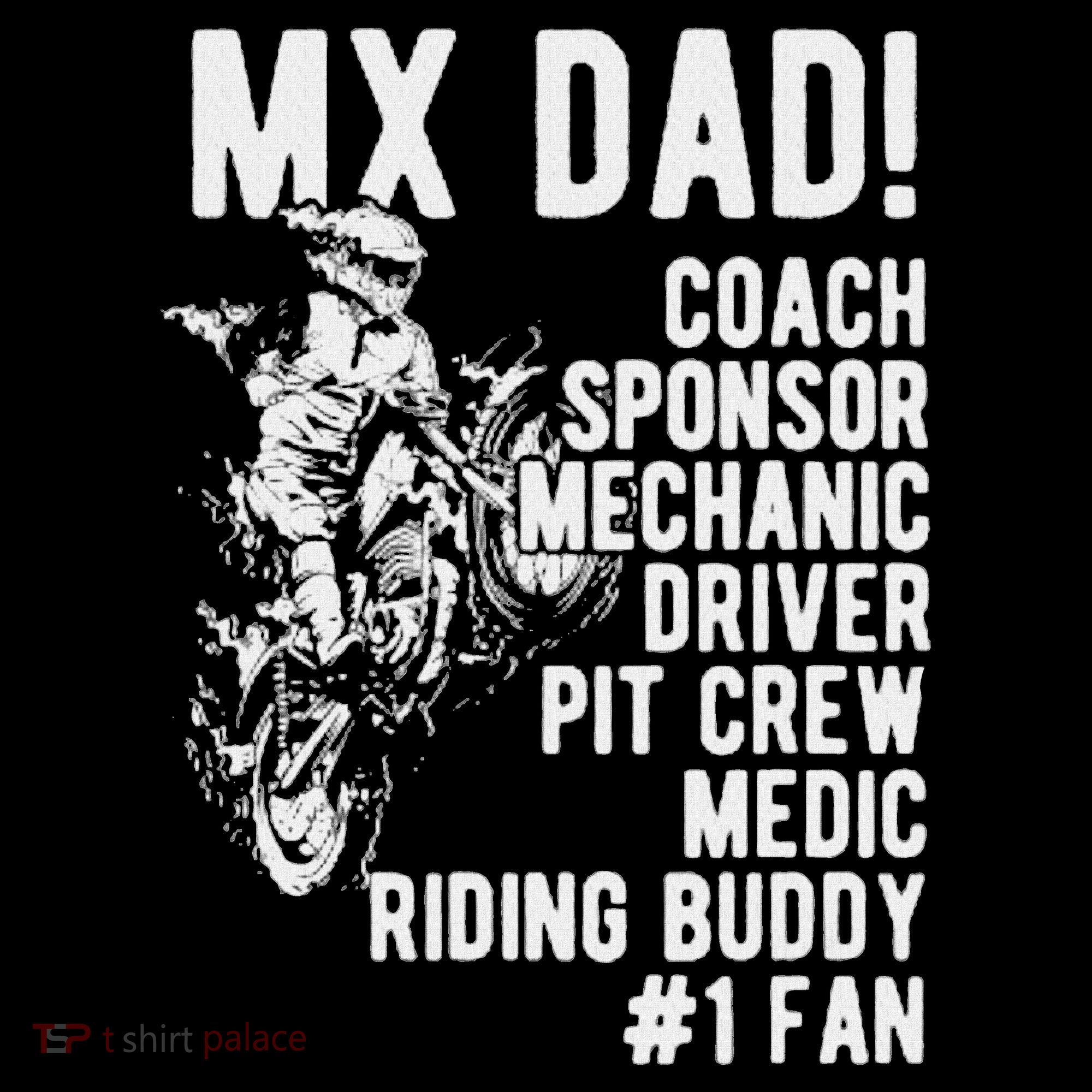 Mx Dad Moto Cross Dad Tank Top