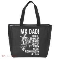Mx Dad Moto Cross Dad Tote Bag thumb 0