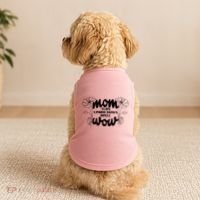 Mothers Day Mom Turn Upside Down Spell Wow Doggie Tank thumb 2