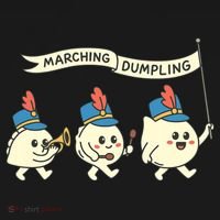Marching Dumpling  T-Shirt thumb 7