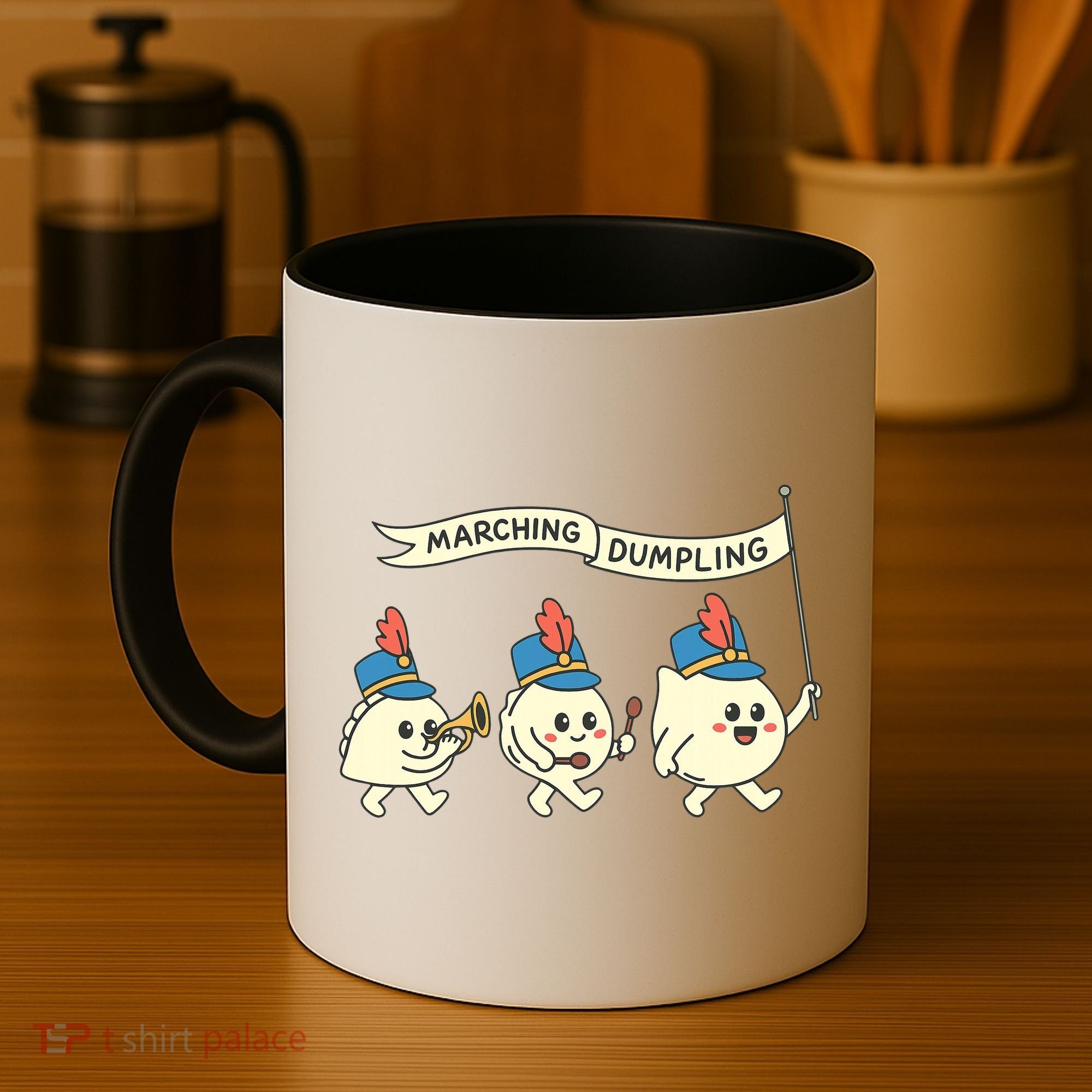 Marching Dumpling  Coffee Mug