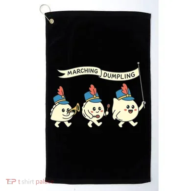 Marching Dumpling  Golf Towel