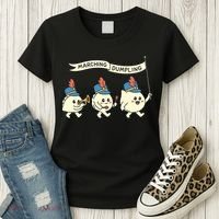 Marching Dumpling  Women's T-Shirt thumb 3