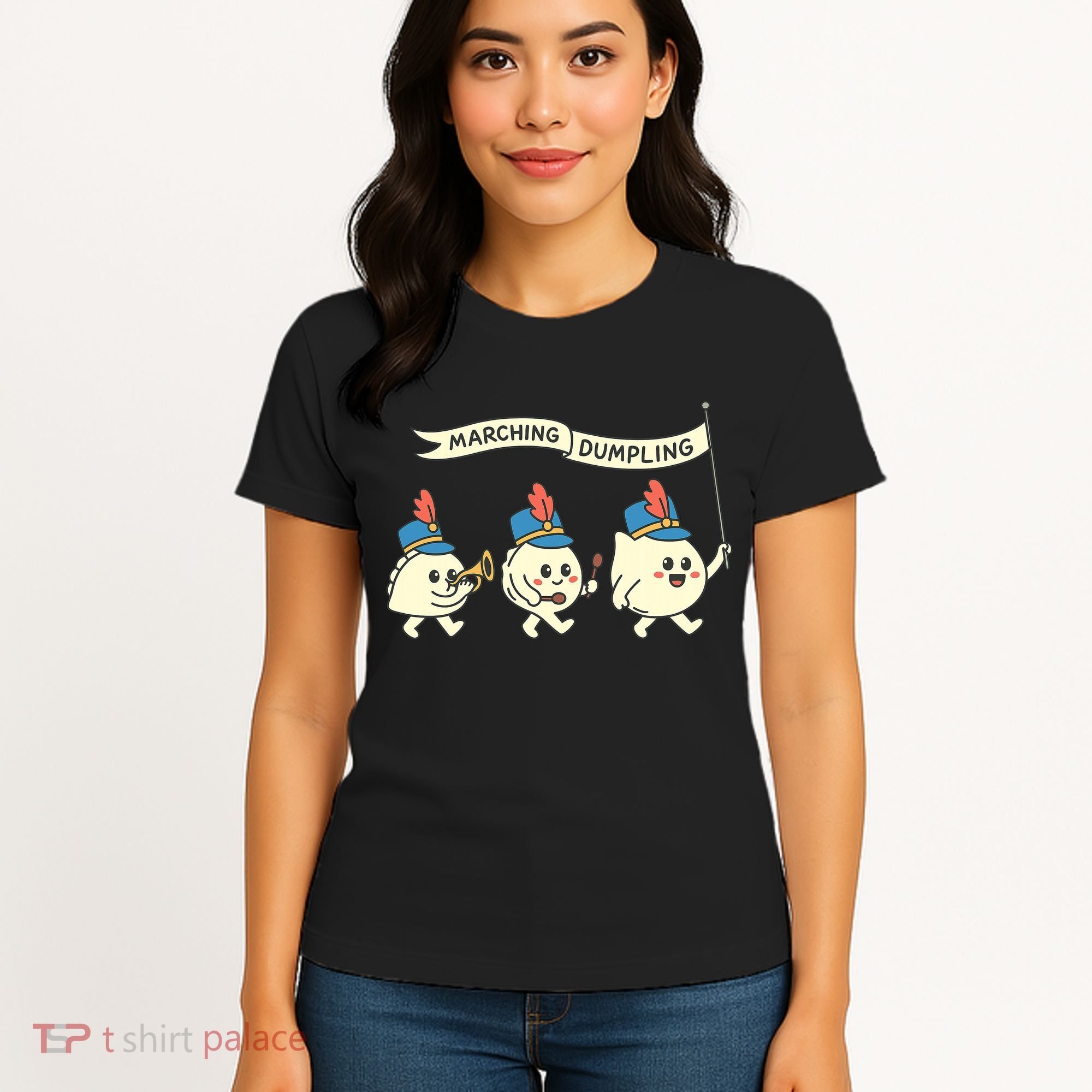 Marching Dumpling  Women's T-Shirt