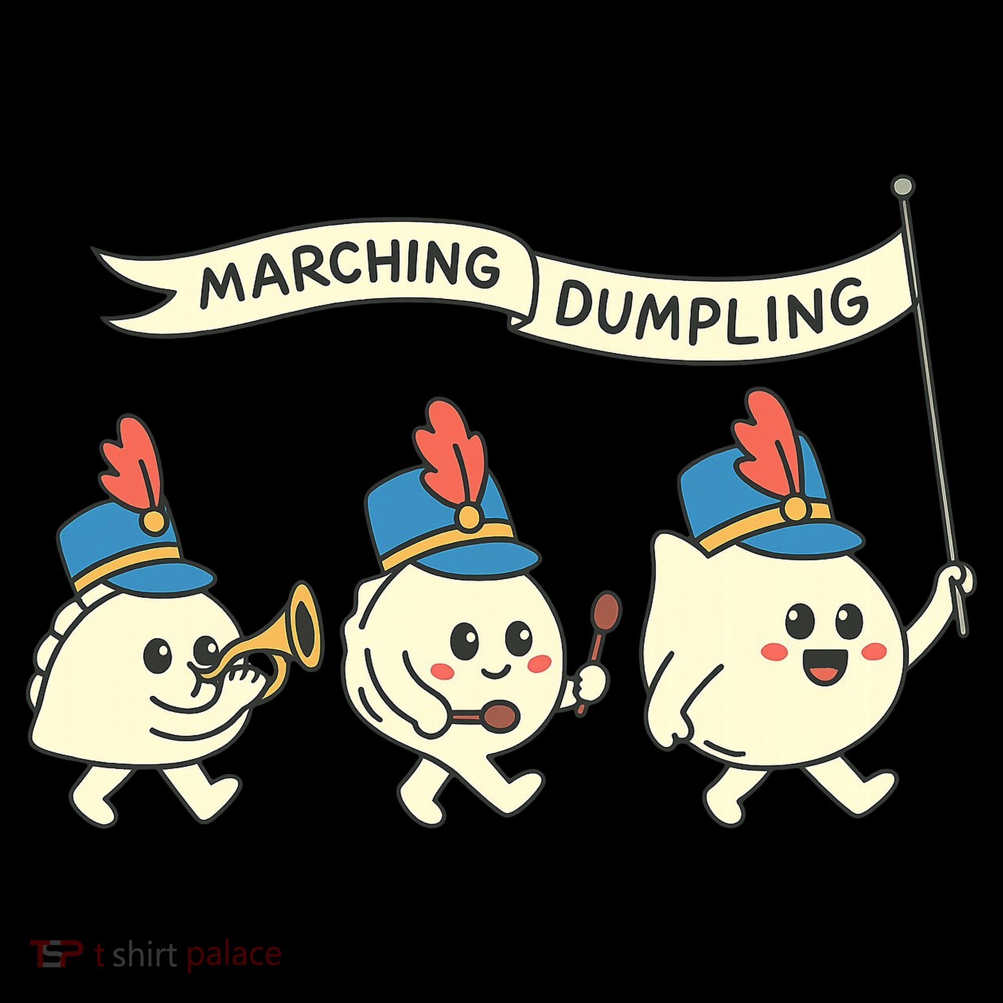 Marching Dumpling  Kids Sweatshirt