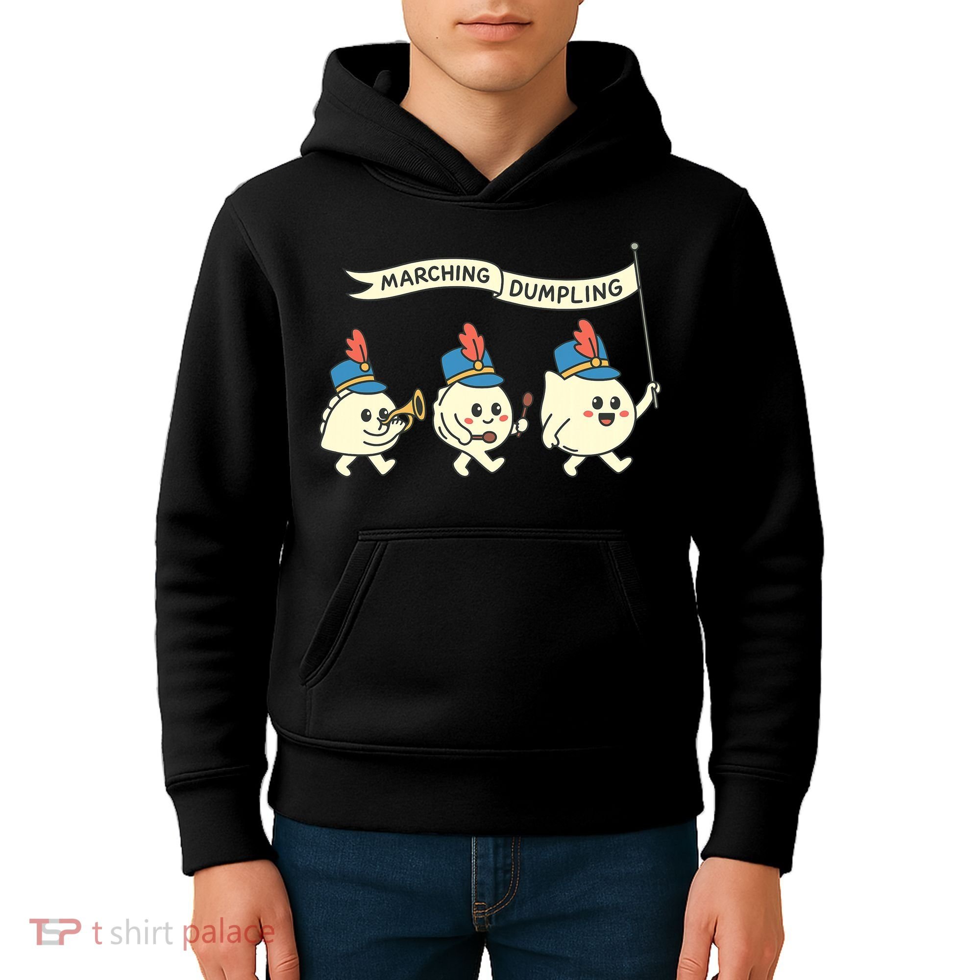Marching Dumpling  Kids Hoodie
