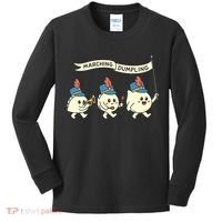 Marching Dumpling  Kids Long Sleeve Shirt thumb 0