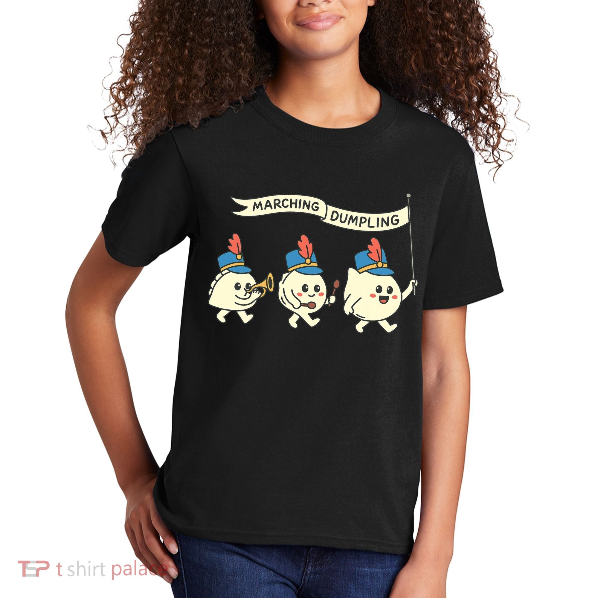 Marching Dumpling  Kids T-Shirt