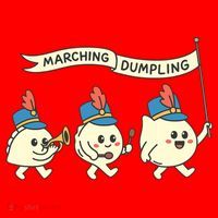 Marching Dumpling  Santa Hat thumb 1