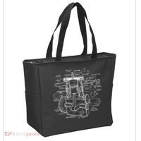 Machine Details Mechanic Tote Bag thumb 2