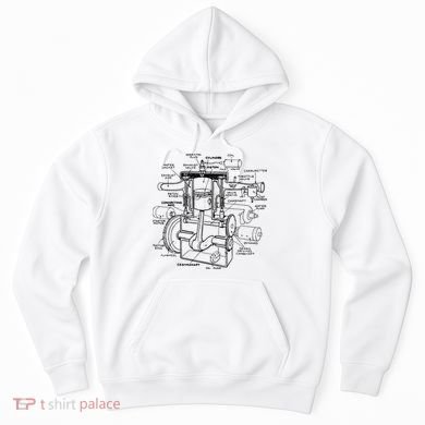 Machine Details Mechanic Hoodie