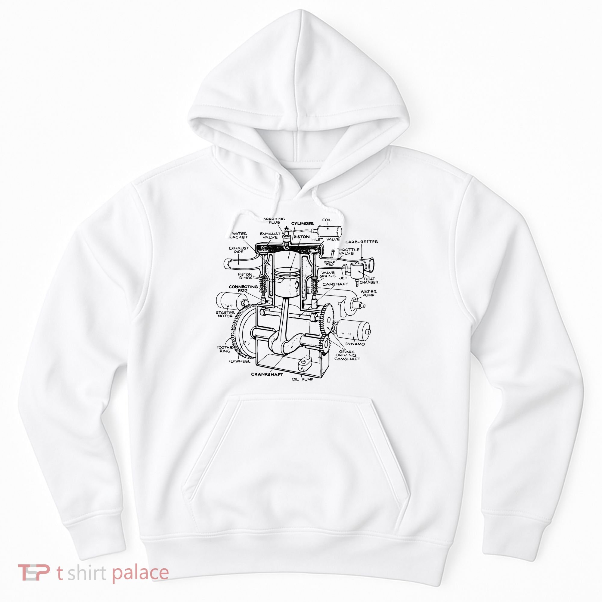 Machine Details Mechanic Hoodie