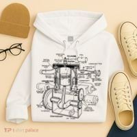 Machine Details Mechanic Hoodie thumb 4