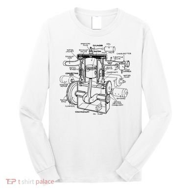 Machine Details Mechanic Long Sleeve Shirt