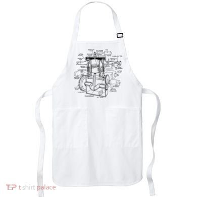 Machine Details Mechanic Apron