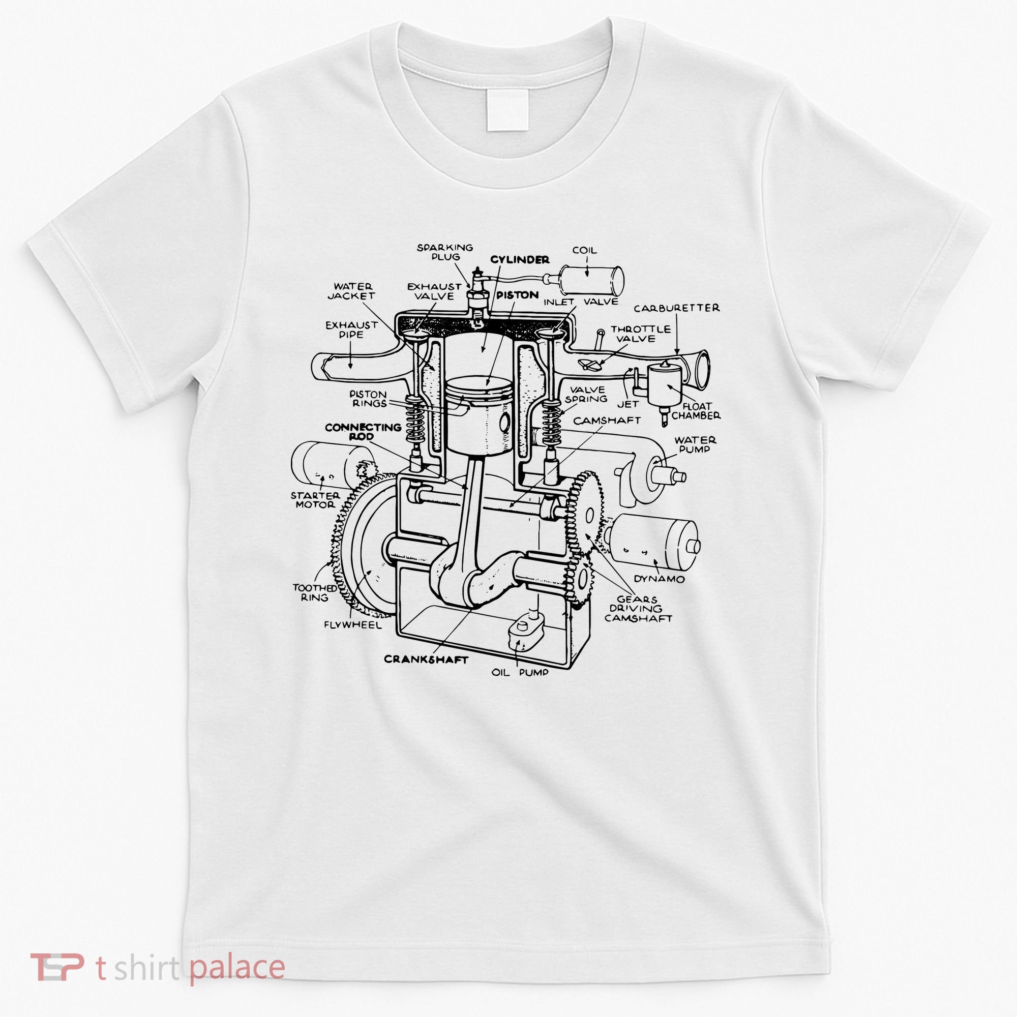 Machine Details Mechanic T-Shirt