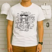 Machine Details Mechanic T-Shirt thumb 6
