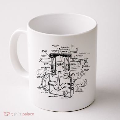 Machine Details Mechanic Coffee Mug