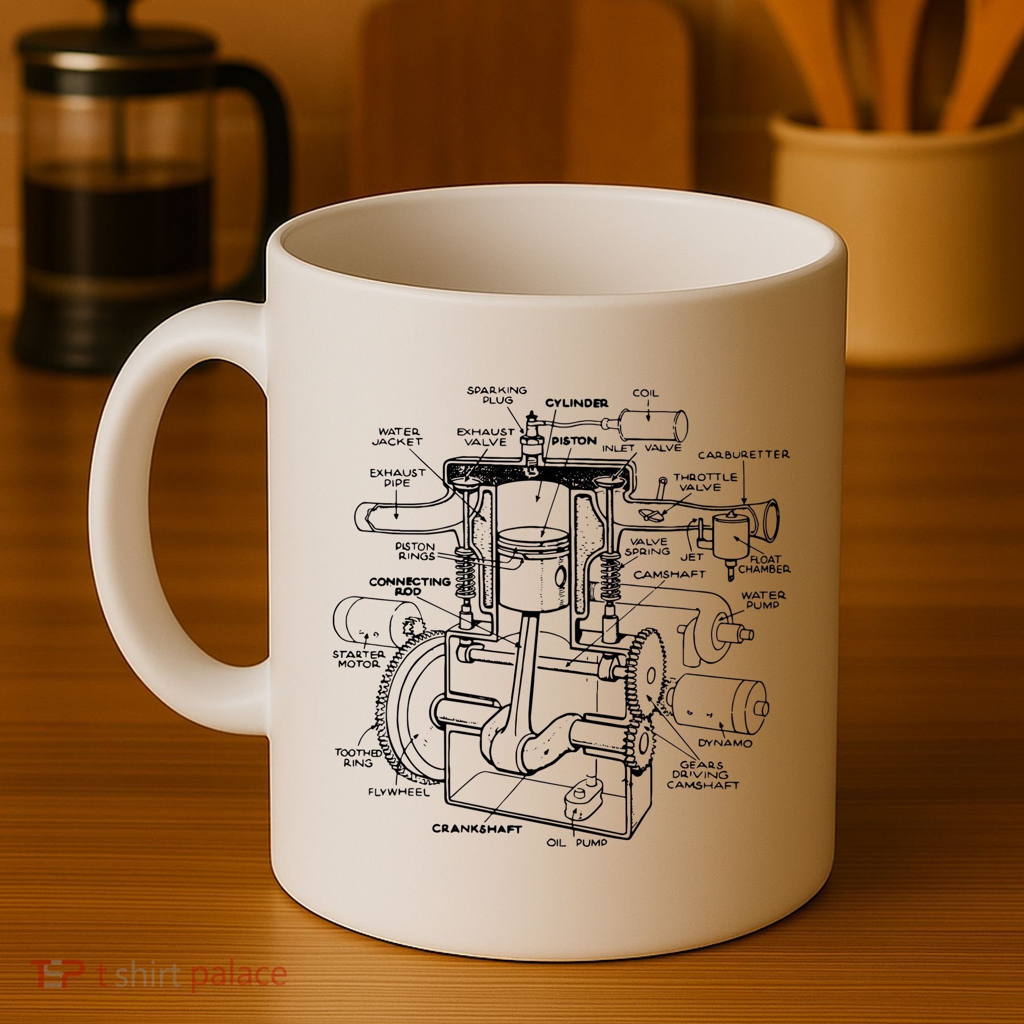 Machine Details Mechanic Coffee Mug