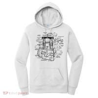 Machine Details Mechanic Women's Hoodie thumb 0