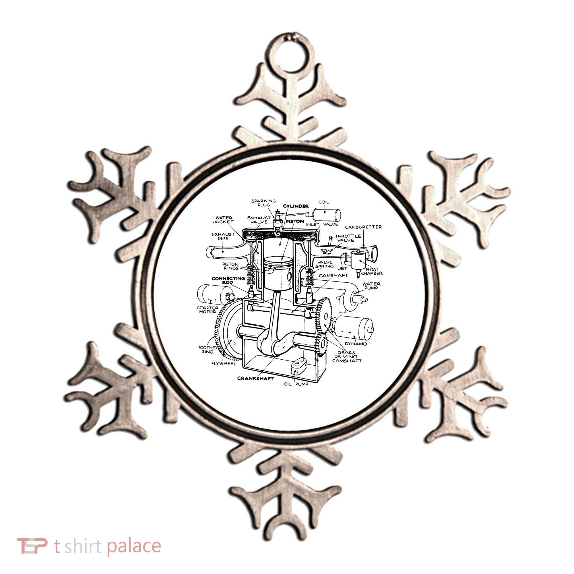Machine Details Mechanic Ornament