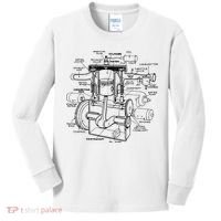 Machine Details Mechanic Kids Long Sleeve Shirt thumb 0