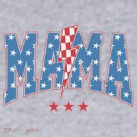 Mama Dada Mini 4th Of July American Family Matching  Women's Sweatshirt thumb 2
