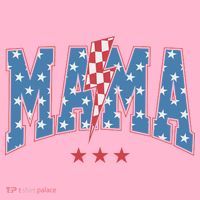 Mama Dada Mini 4th Of July American Family Matching  Coaster thumb 2