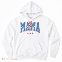 Mama Dada Mini 4th Of July American Family Matching  Hoodie thumb 0