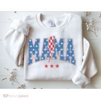 Mama Dada Mini 4th Of July American Family Matching  Sweatshirt thumb 2
