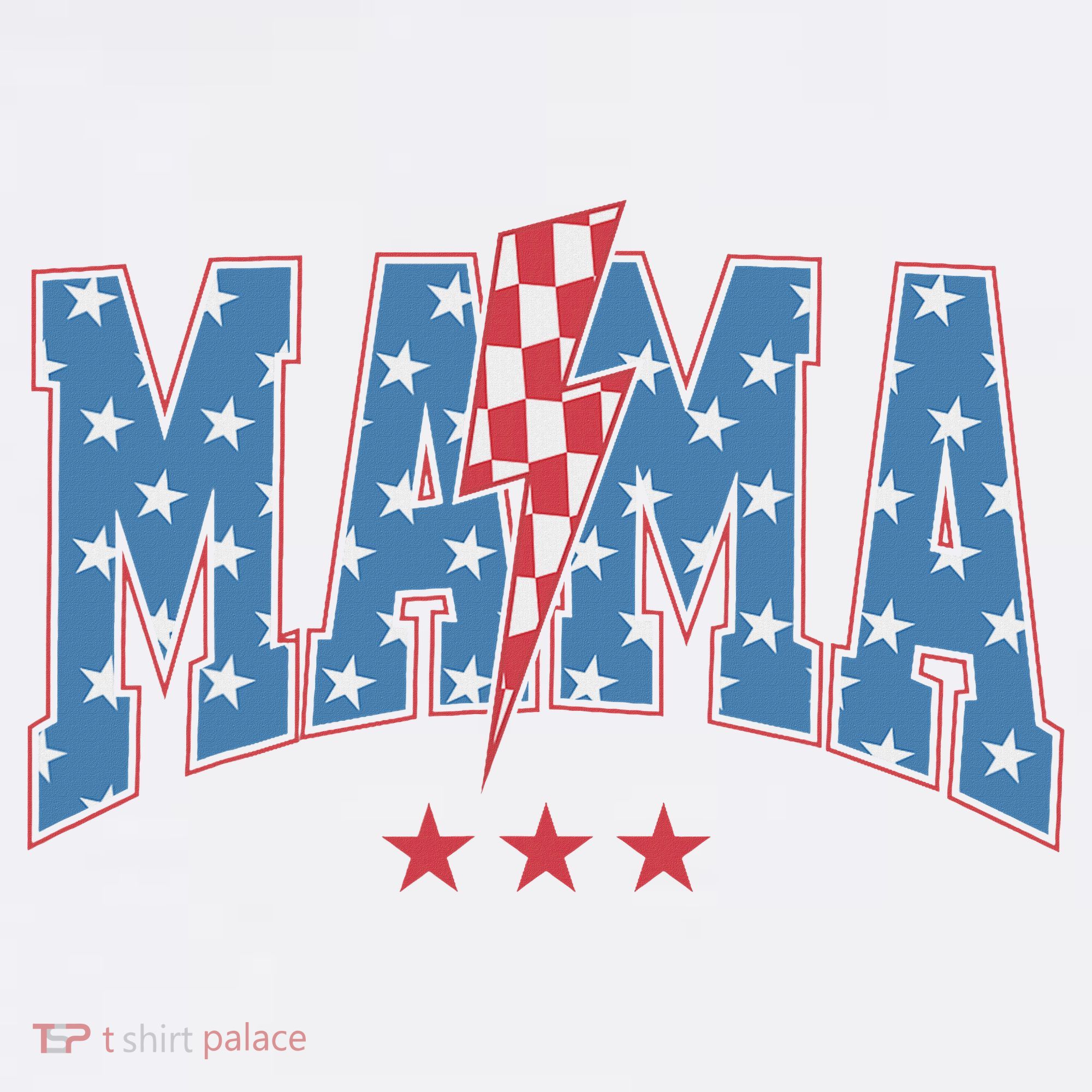 Mama Dada Mini 4th Of July American Family Matching  Women's Hoodie