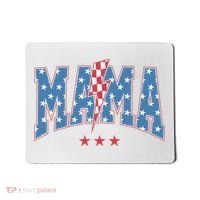 Mama Dada Mini 4th Of July American Family Matching  Mousepad thumb 0