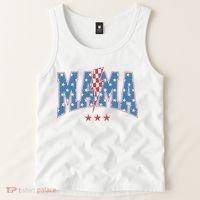 Mama Dada Mini 4th Of July American Family Matching  Tank Top thumb 2