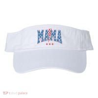 Mama Dada Mini 4th Of July American Family Matching  Visor thumb 0