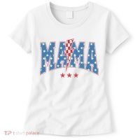 Mama Dada Mini 4th Of July American Family Matching  Women's T-Shirt thumb 0