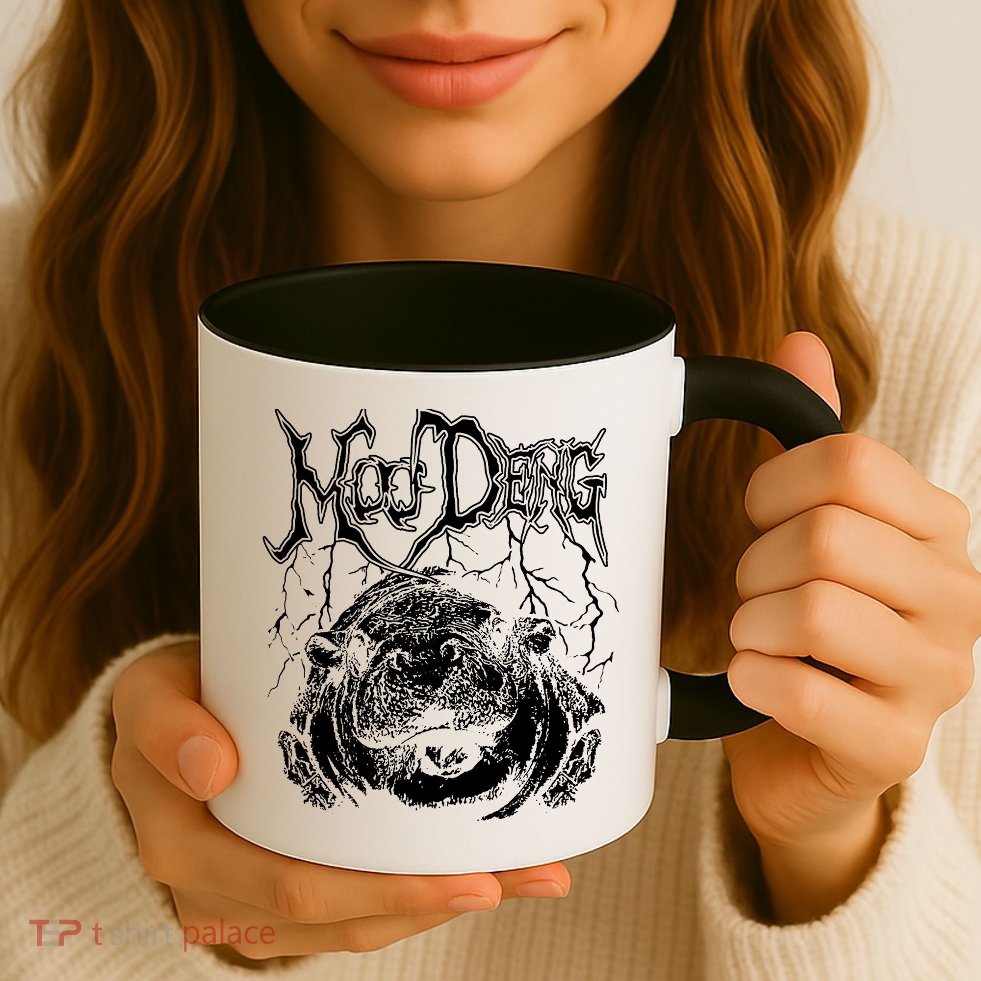 Moo Deng (Metal) Coffee Mug