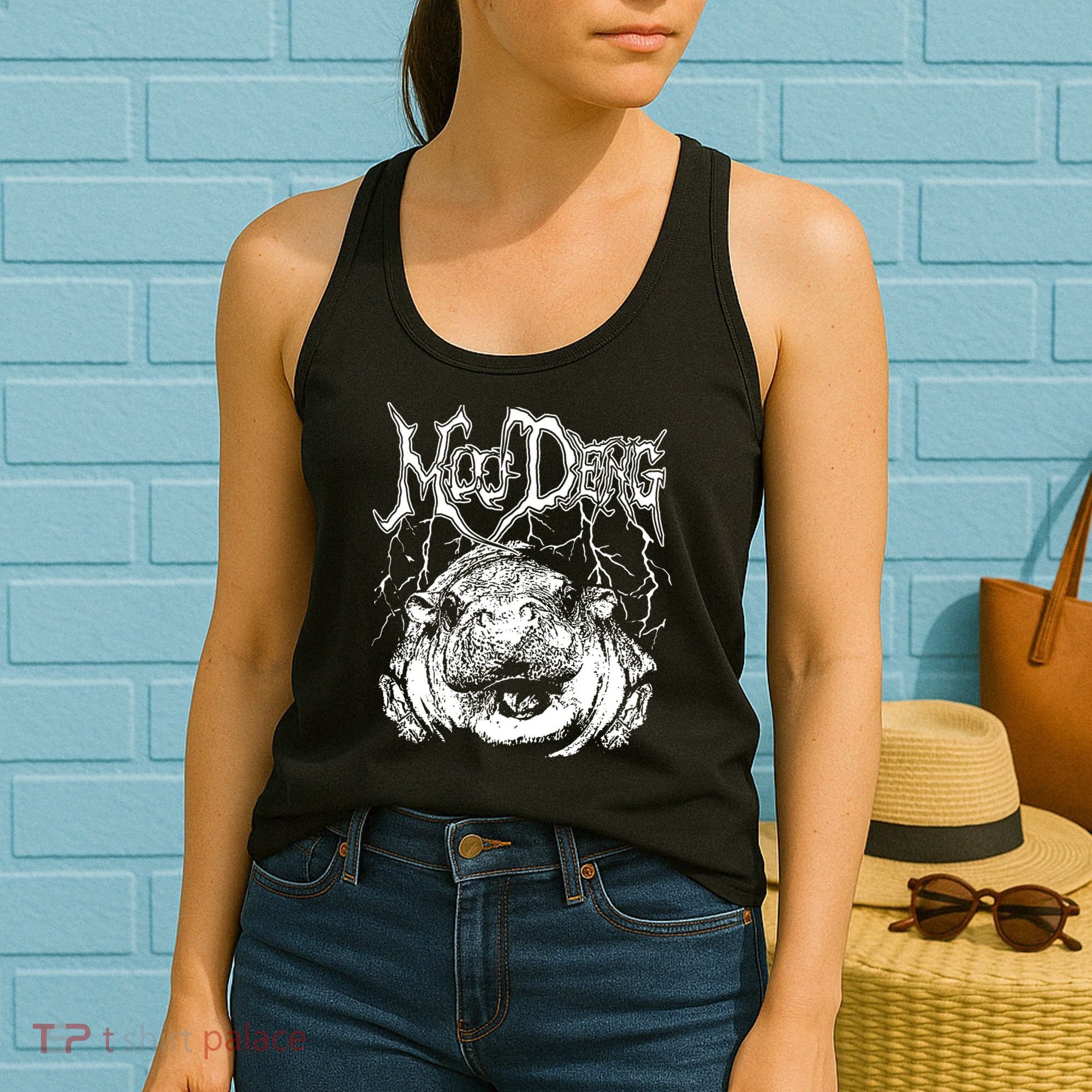 Moo Deng (Metal) Women's Tank Top