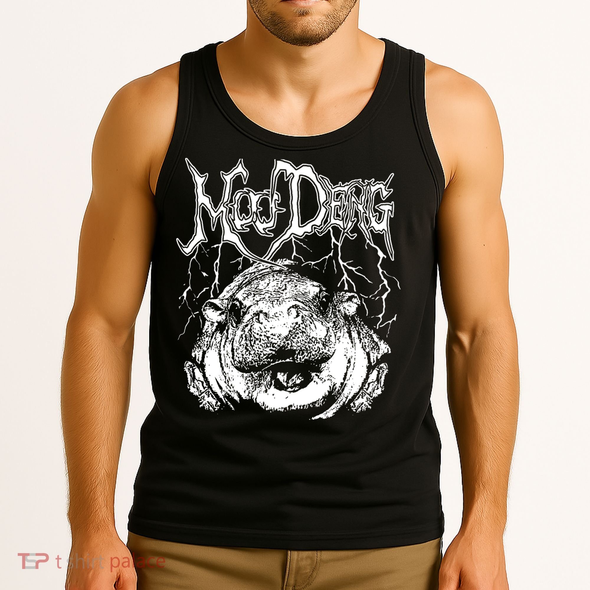 Moo Deng (Metal) Tank Top