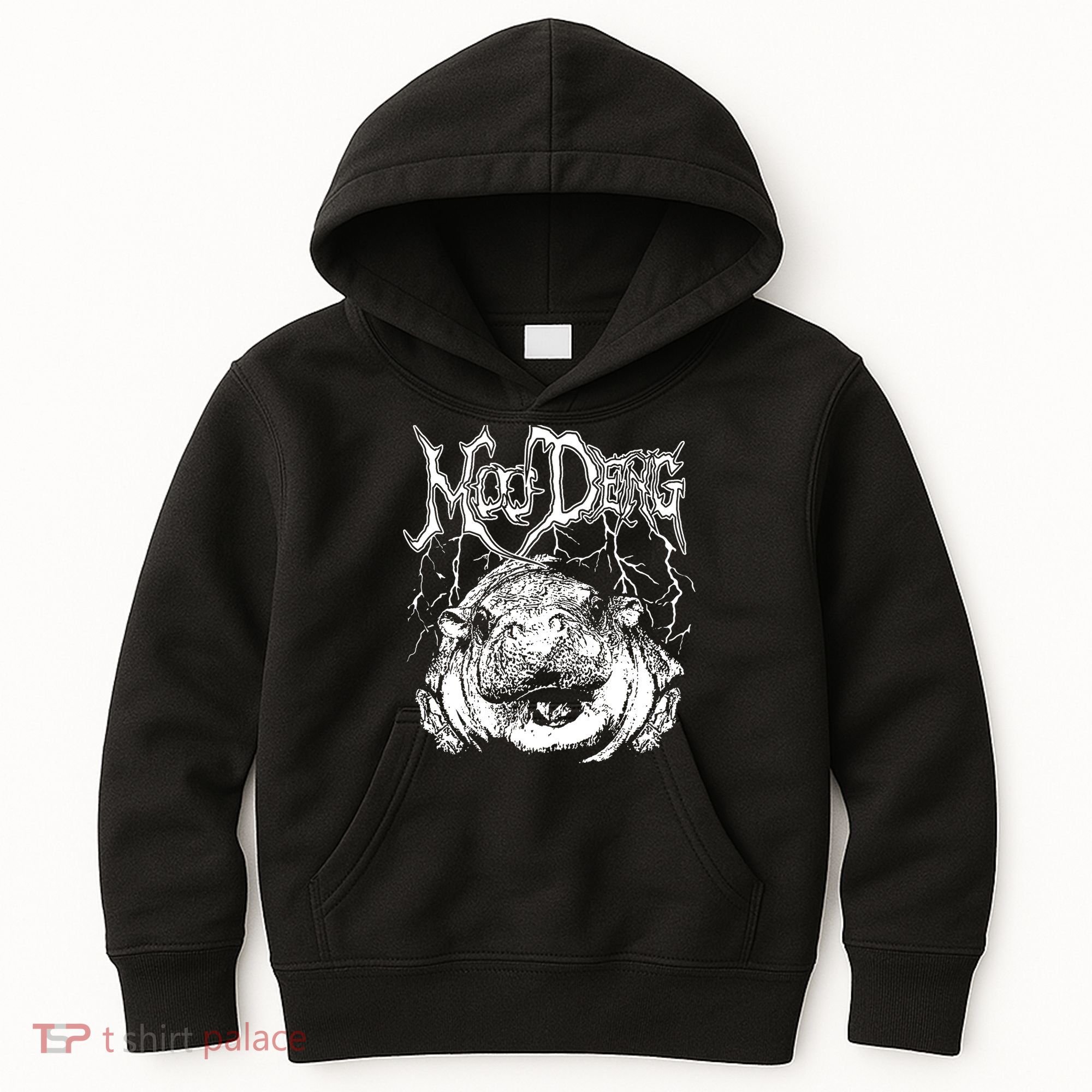 Moo Deng (Metal) Kids Hoodie