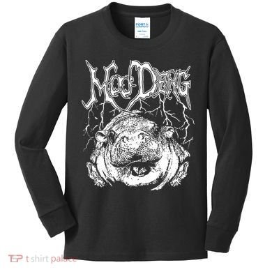 Moo Deng (Metal) Kids Long Sleeve Shirt