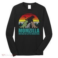 Mothers Day Momzilla Mother Of Little Monsters Long Sleeve Shirt thumb 0