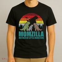 Mothers Day Momzilla Mother Of Little Monsters T-Shirt thumb 3