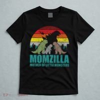 Mothers Day Momzilla Mother Of Little Monsters T-Shirt thumb 5