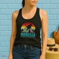 Mothers Day Momzilla Mother Of Little Monsters Women's Tank Top thumb 2