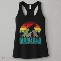 Mothers Day Momzilla Mother Of Little Monsters Women's Tank Top thumb 3