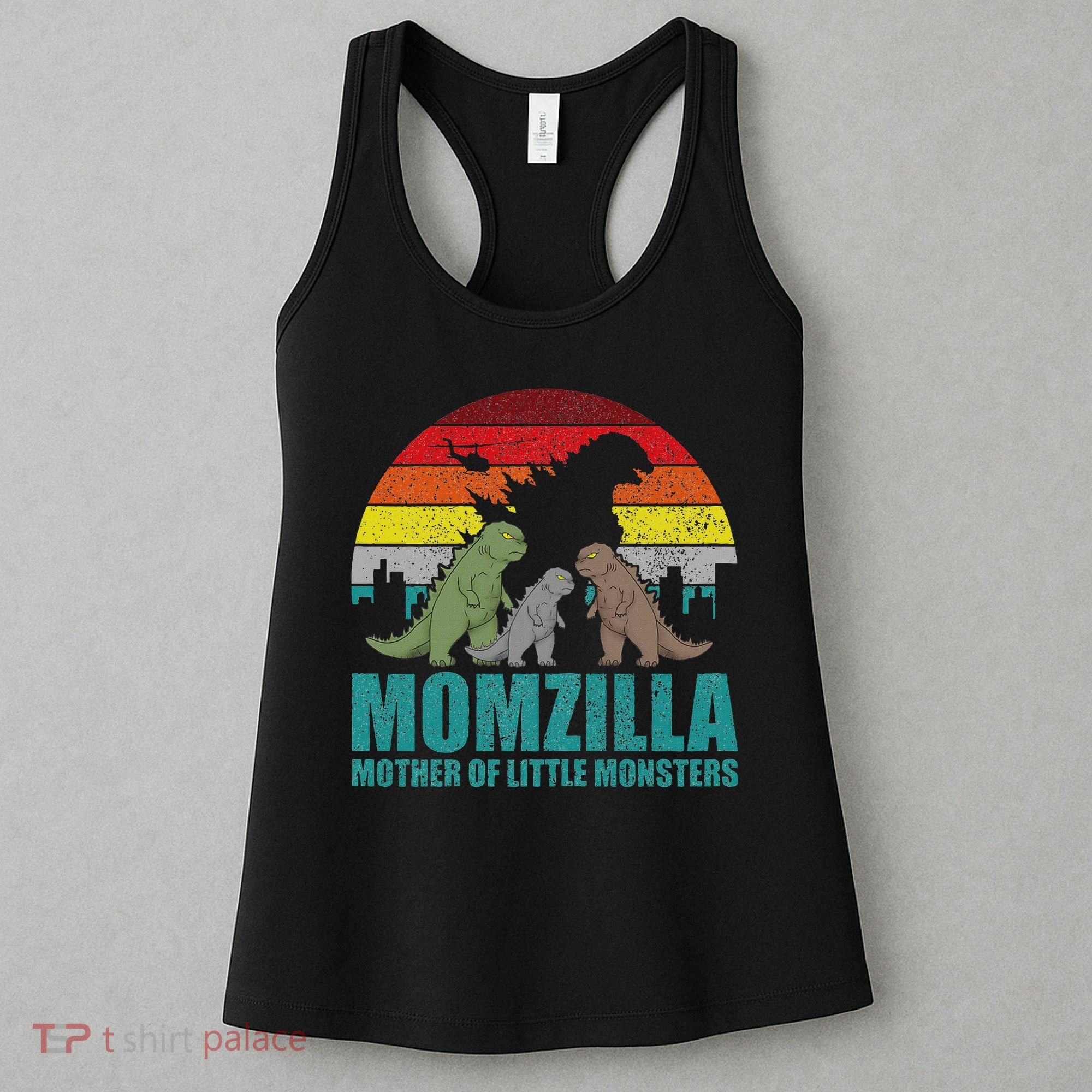 Mothers Day Momzilla Mother Of Little Monsters Women's Tank Top