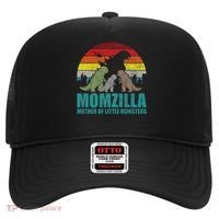 Mothers Day Momzilla Mother Of Little Monsters Hat thumb 0